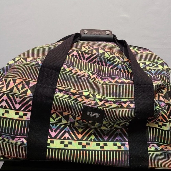 PINK Victoria's Secret Handbags - PINK Victoria's Secret Aztec Suitcase